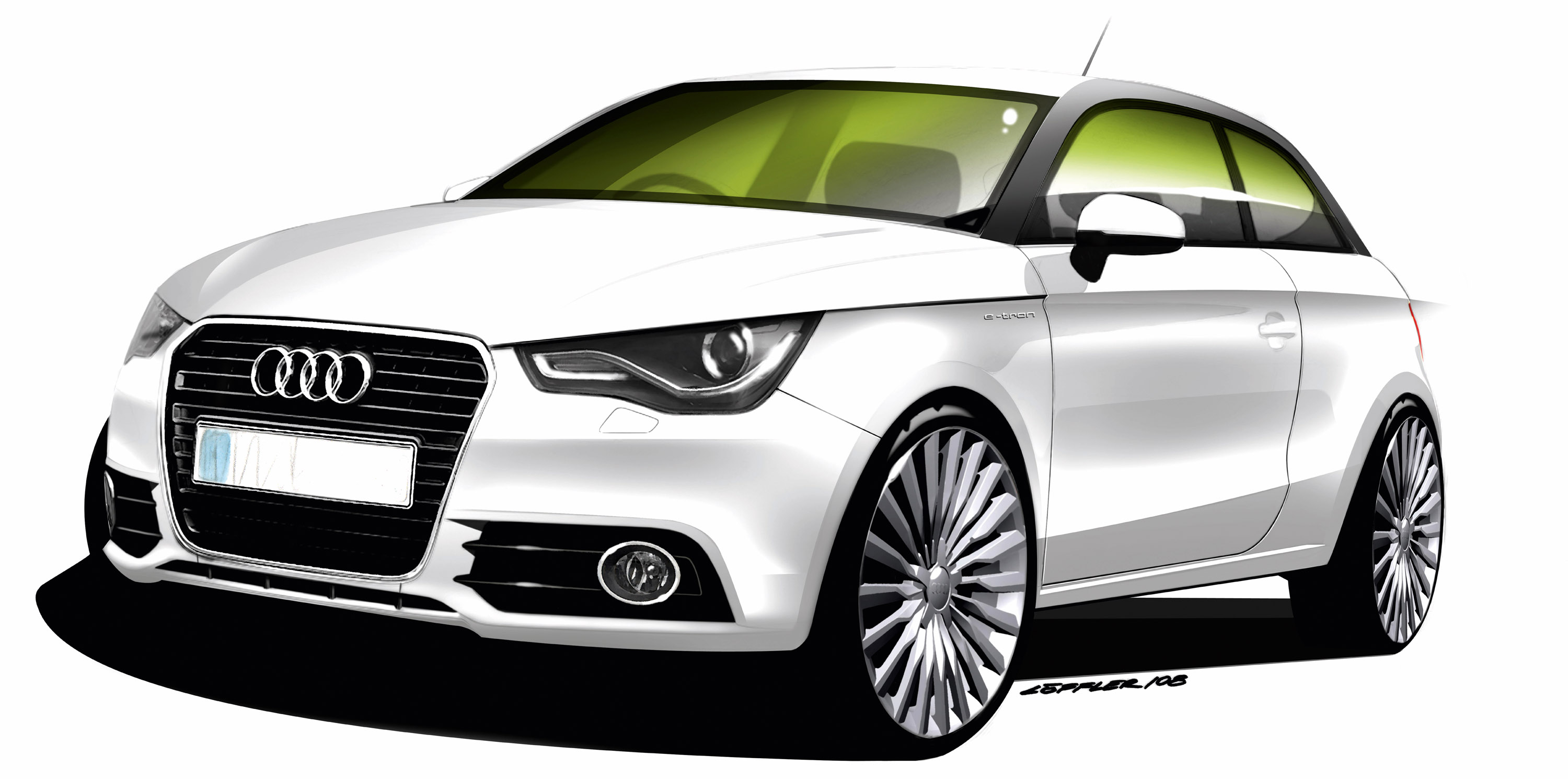 Audi A1 e-tron concept