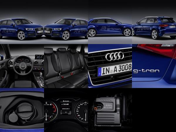 Audi A3 Sportback g-tron (2013) - picture 1 of 11