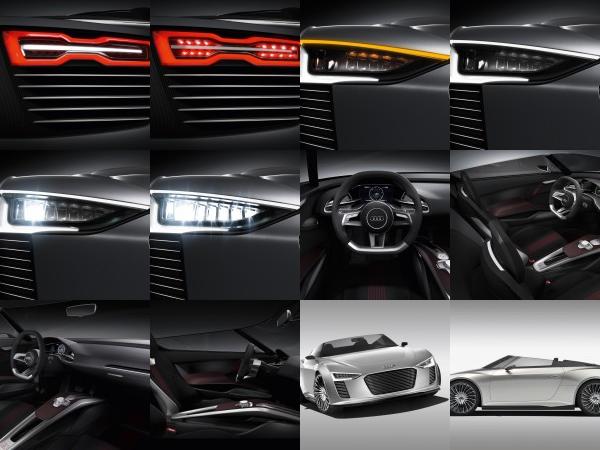 Audi e-tron Spyder concept (2010) - picture 13 of 37