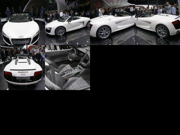 Frankfurt Audi R8 Spyder Frankfurt 2011 (2011) - picture 1 of 6