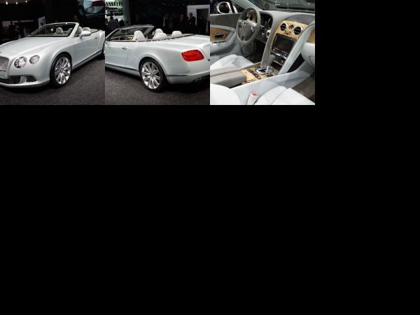 Frankfurt Bentley Continental GTC Frankfurt 2011 (2011) - picture 1 of 3