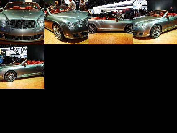 Detroit Bentley Continental GTC Speed Detroit 2009 (2009) - picture 1 of 5