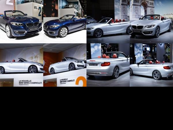 Paris BMW 2-Series Convertible Paris 2014 (2014) - picture 1 of 8