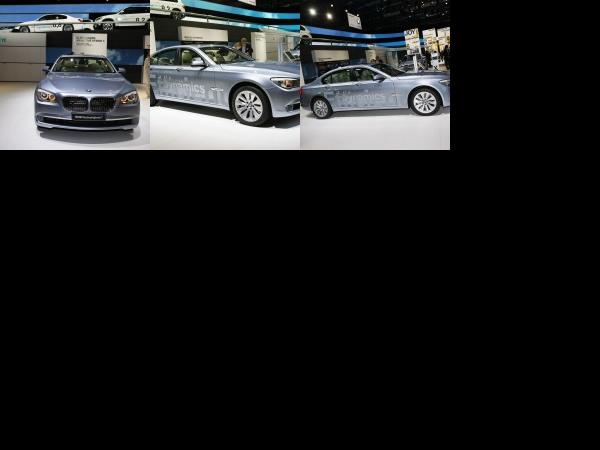 Frankfurt BMW 7-Series EfficientDynamics Frankfurt 2009 (2009) - picture 1 of 3
