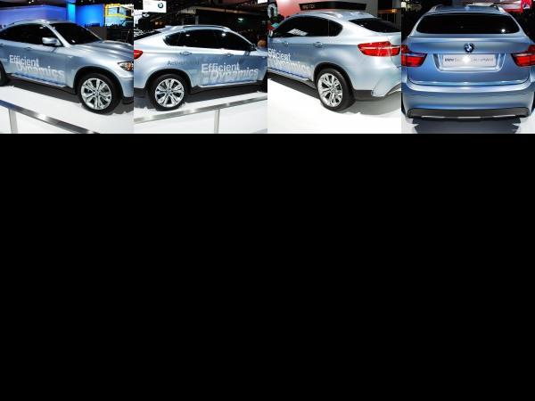 Detroit BMW Concept X6 ActiveHybrid Detroit 2009 (2009) - picture 1 of 4