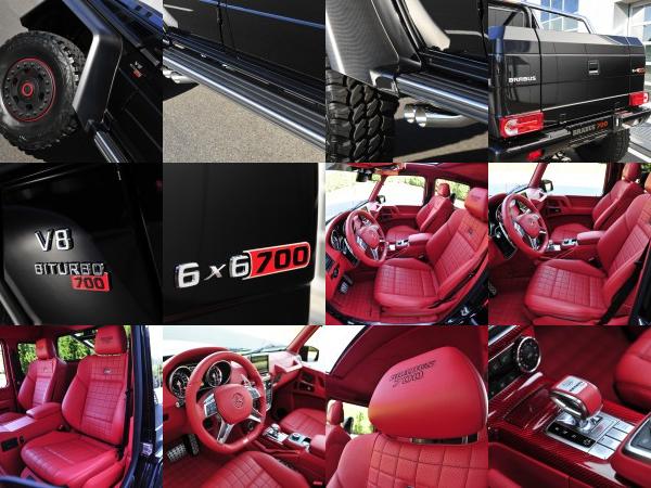 Brabus B63S Mercedes-Benz G-Class 6x6 (2013) - picture 13 of 25