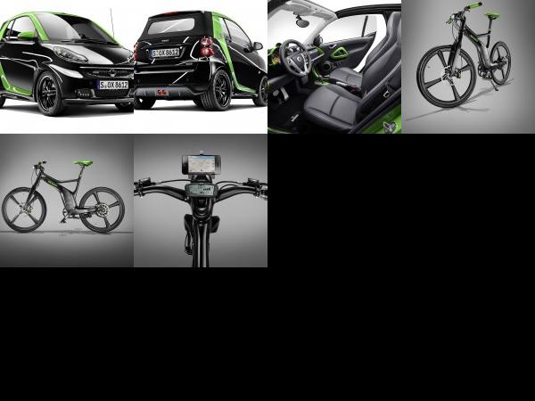 Brabus Smart Fortwo ED plus ebike (2012) - picture 1 of 6