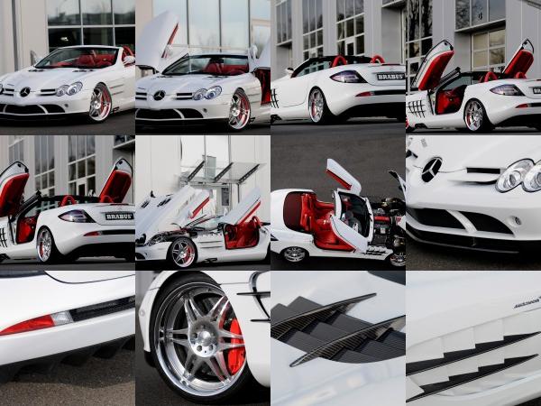 Brabus Mercedes-Benz SLR McLaren Roadster (2008) - picture 1 of 16