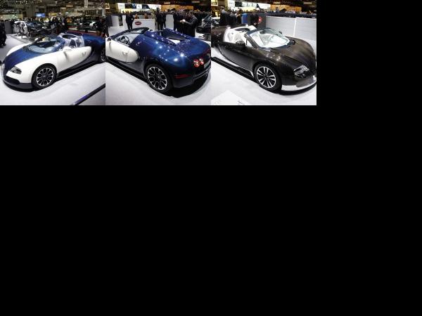 Geneva Bugatti Veyron Gran Sporti Geneva 2010 (2010) - picture 1 of 3
