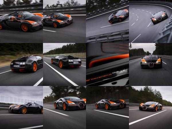 Bugatti Veyron Grand Sport Vitesse World Record Car Edition (2013) - picture 1 of 17
