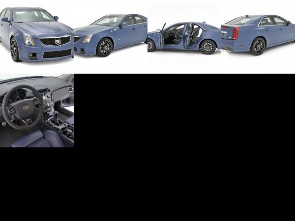 Cadillac CTS-V Stealth Blue (2013) - picture 1 of 5