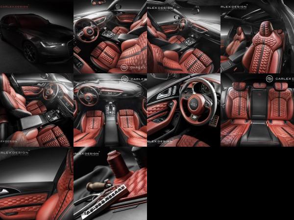 Audi Carlex Design Audi A6 Honeycomb Interior (2014) - picture 1 of 10