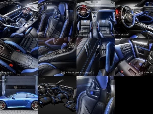 Porsche Carlex Design Porsche 911 Blue Electric (2014) - picture 1 of 11