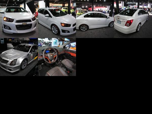 Detroit Chevrolet Sonic LTZ Turbo Detroit 2013 (2013) - picture 1 of 6