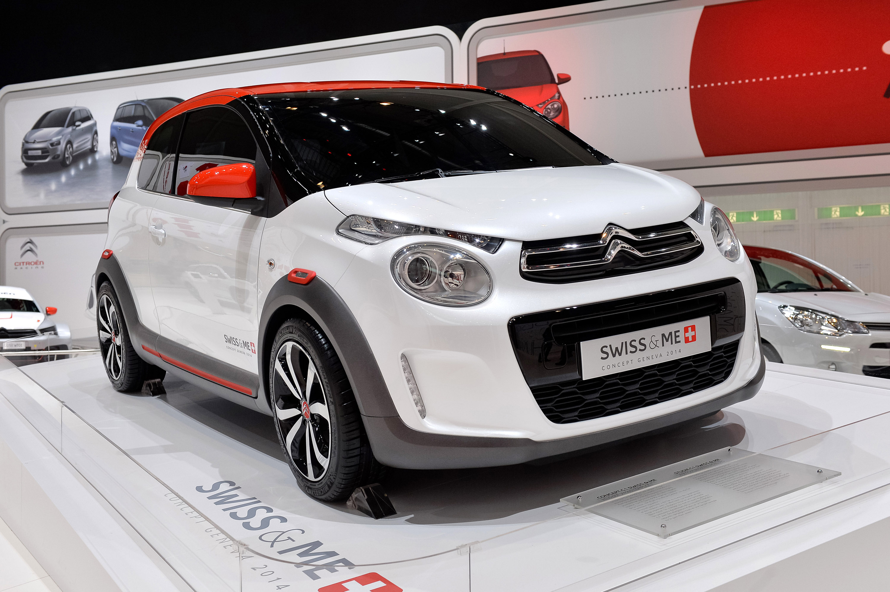 Geneva Citroen C1 SWISS&ME Concept Geneva 2014