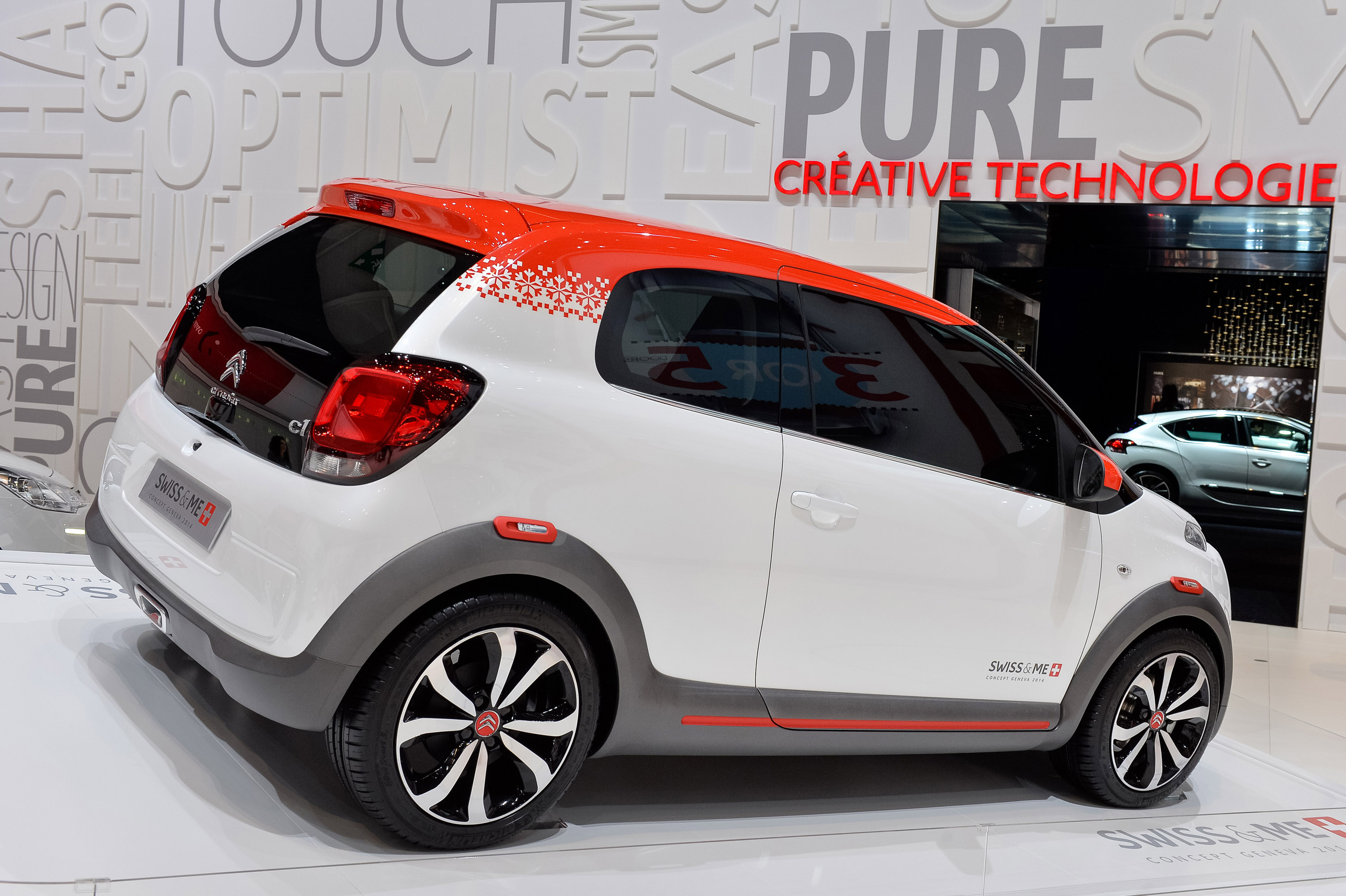Geneva Citroen C1 SWISS&ME Concept Geneva 2014