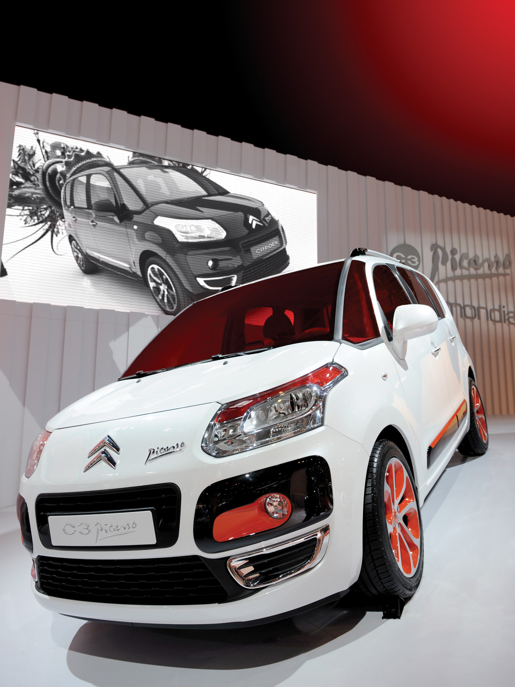 Paris Citroen C3 Picasso at the Paris motor show