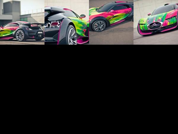 Citroen Survolt Concept Art Car by Francoise Nielly (2010) - picture 1 of 4