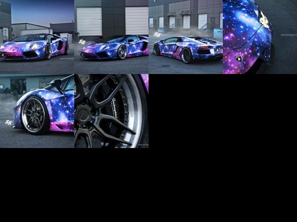 SR Auto DXSC Lamborghini Aventador Roadster Galaxy (2014) - picture 1 of 6