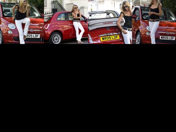Fiat Elle Macpherson and Fiat 500C (2009) - picture 1 of 4