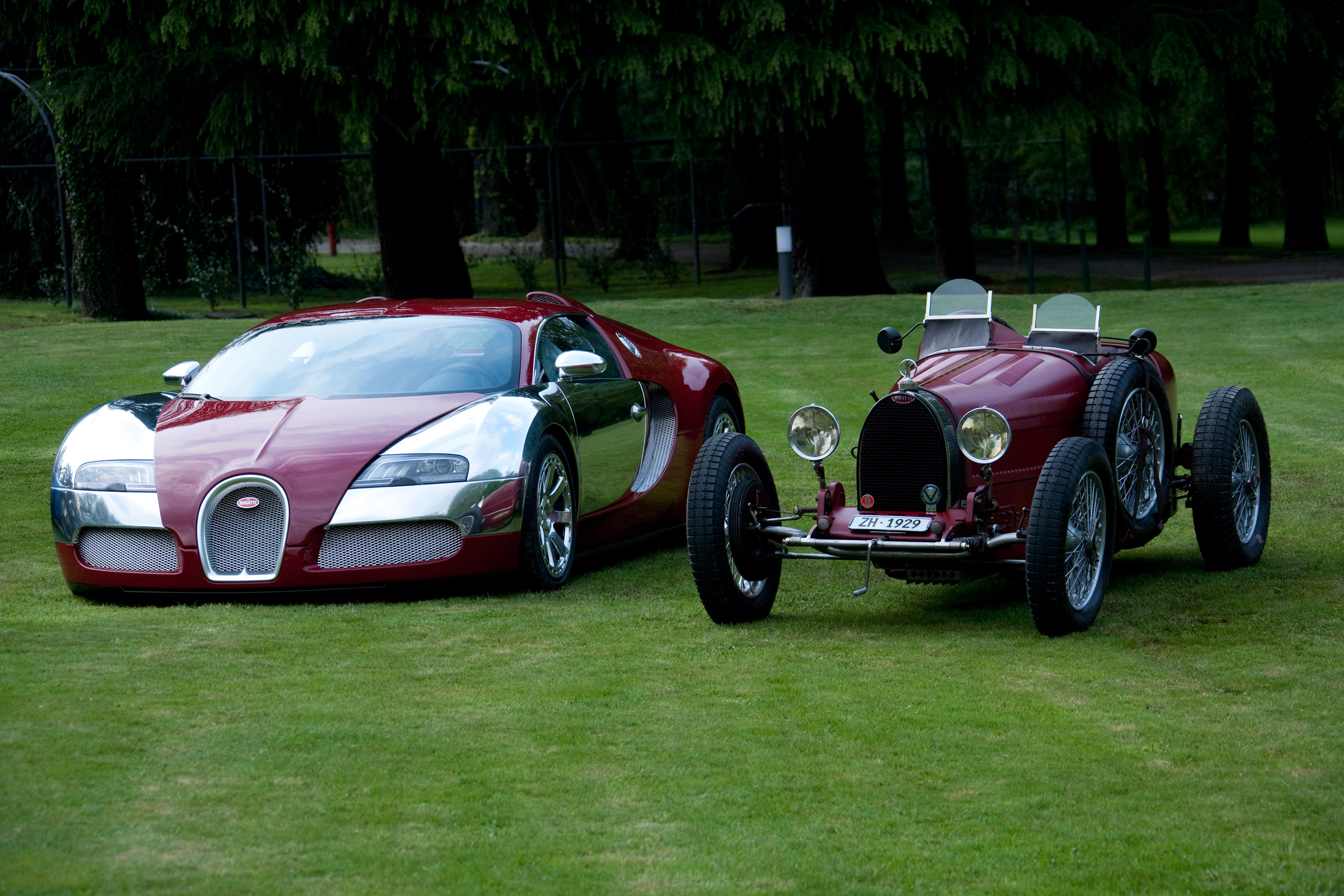 Bugatti Ettore Bugatti Type 35 Grand Prix and Bugatti Veyron
