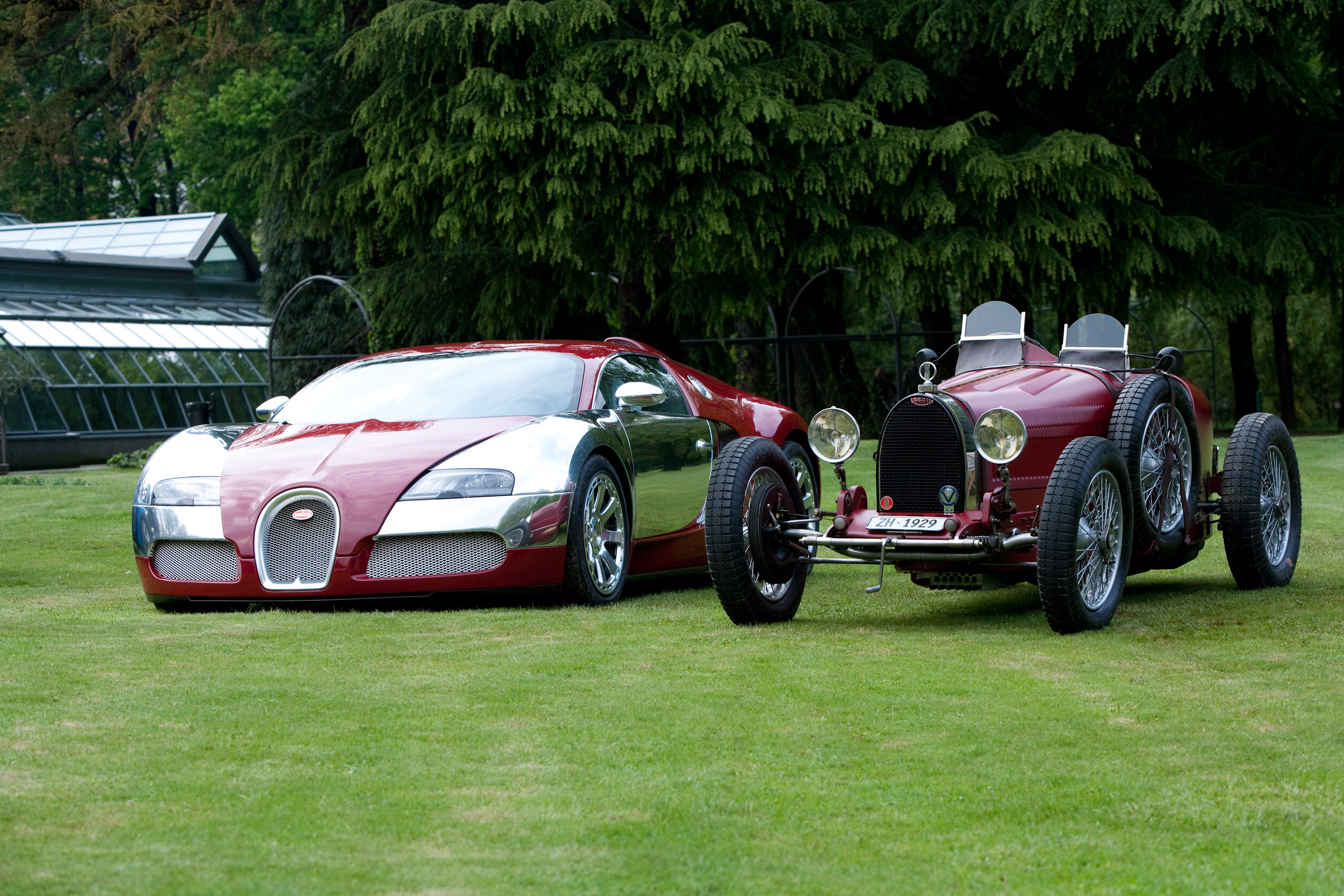 Bugatti Ettore Bugatti Type 35 Grand Prix and Bugatti Veyron