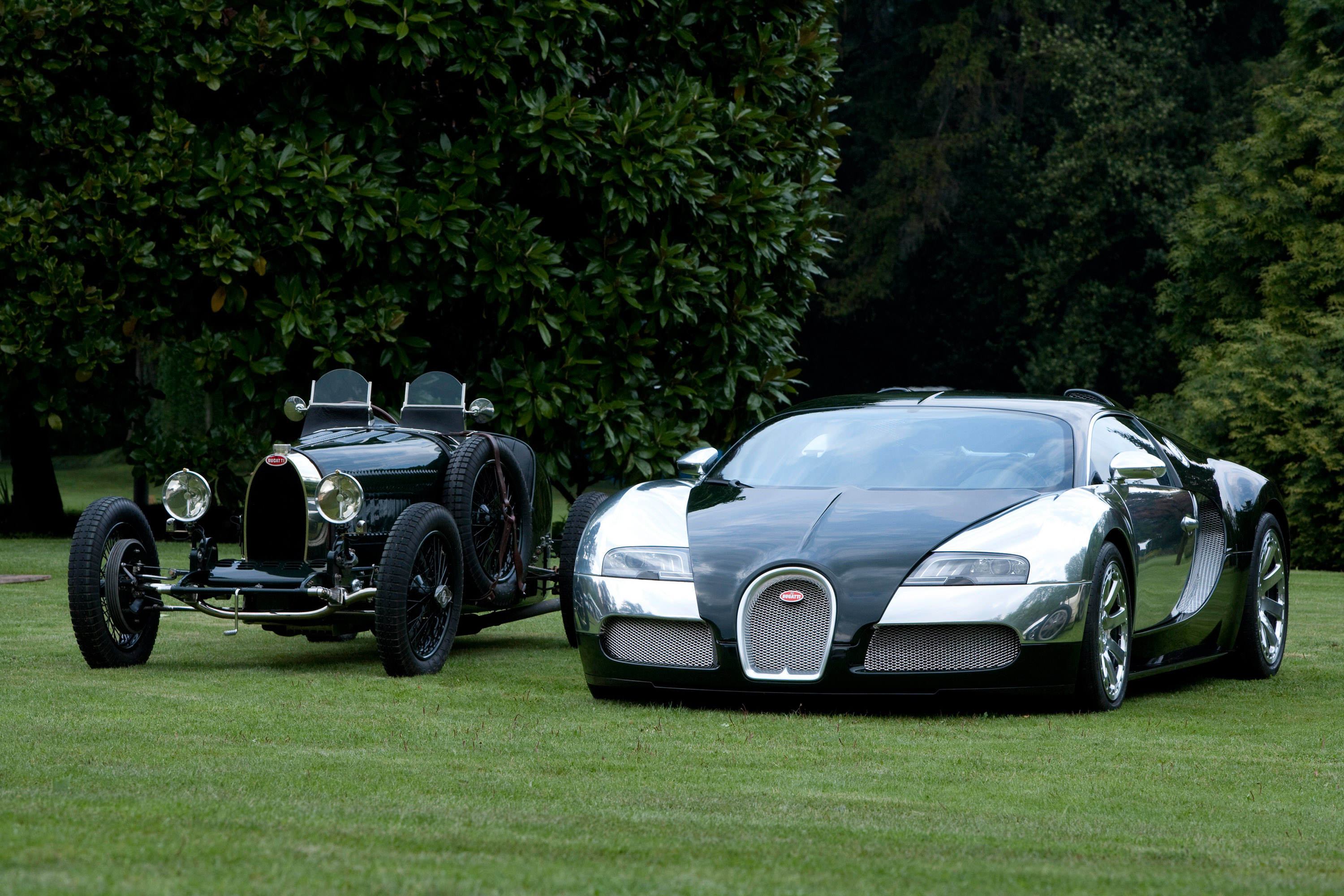 Bugatti Ettore Bugatti Type 35 Grand Prix and Bugatti Veyron