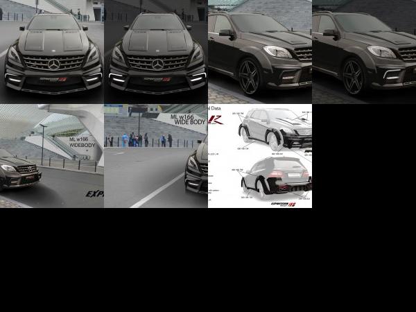 Mercedes-Benz Expression Motorsport Mercedes-Benz ML63 Wide Body R (2014) - picture 1 of 7