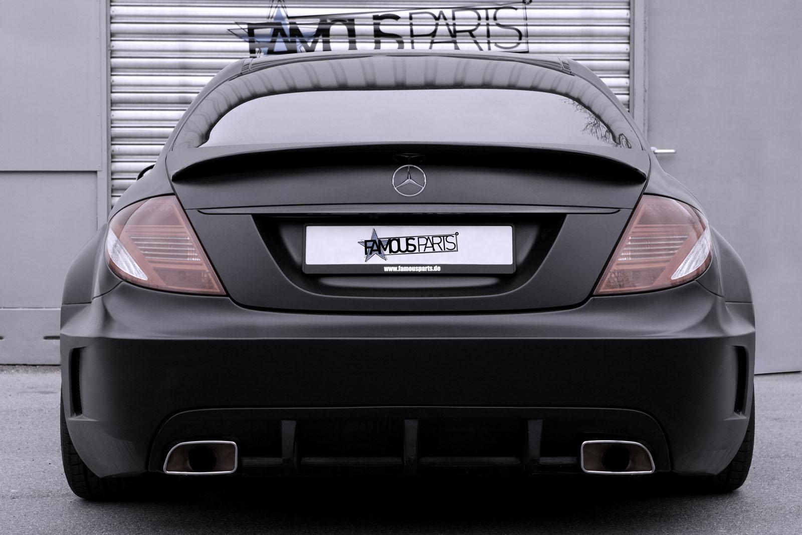 Mercedes-Benz Famous Parts Mercedes CL 500 Black Matte Edition