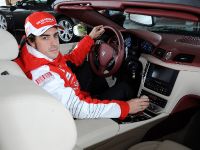 Fernando Alonso and Maserati GranCabrio (2010)