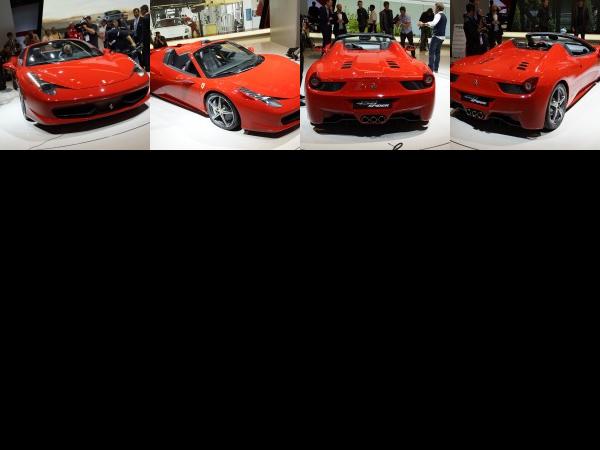 Frankfurt Ferrari 458 Spider Frankfurt 2011 (2011) - picture 1 of 4