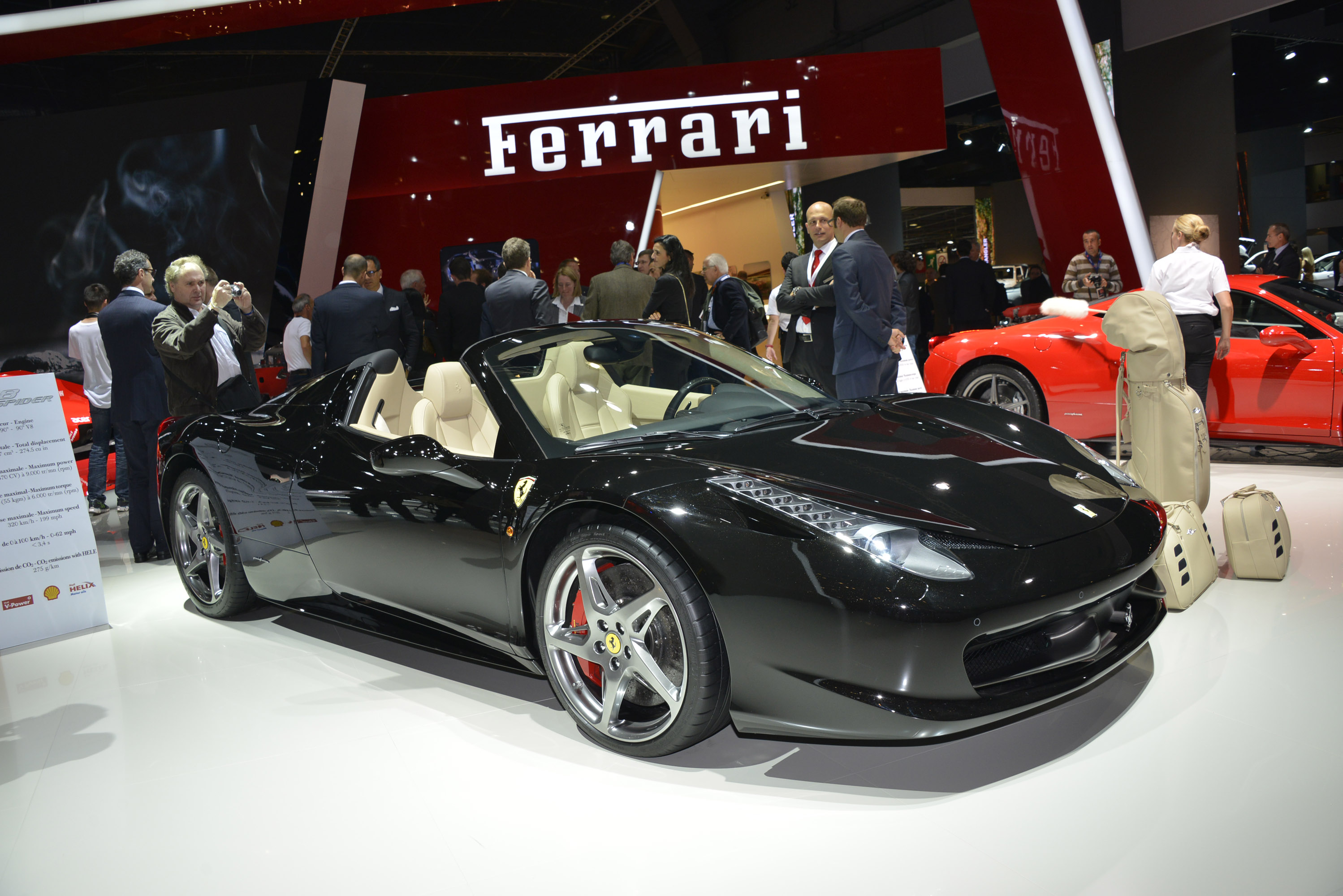 Paris Ferrari at Paris Motor Show 2012