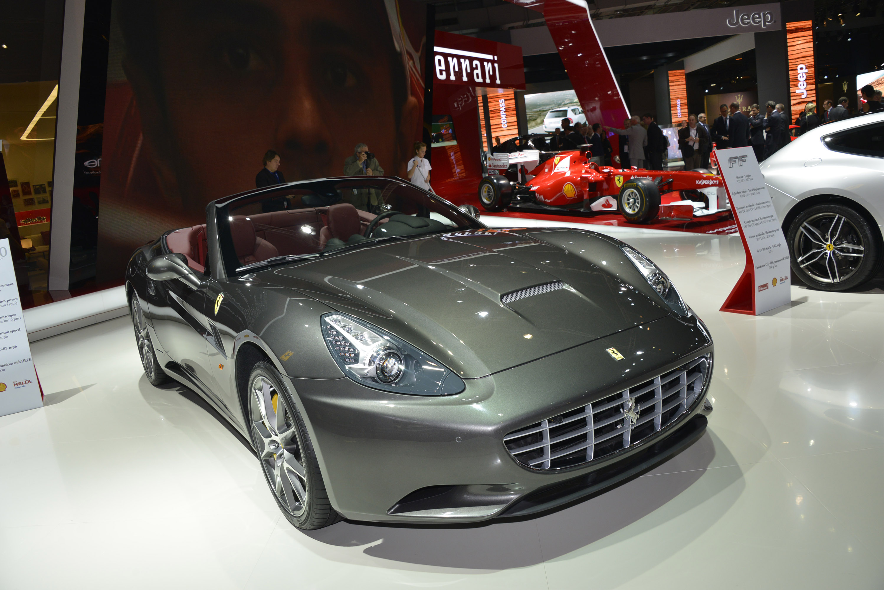 Paris Ferrari at Paris Motor Show 2012