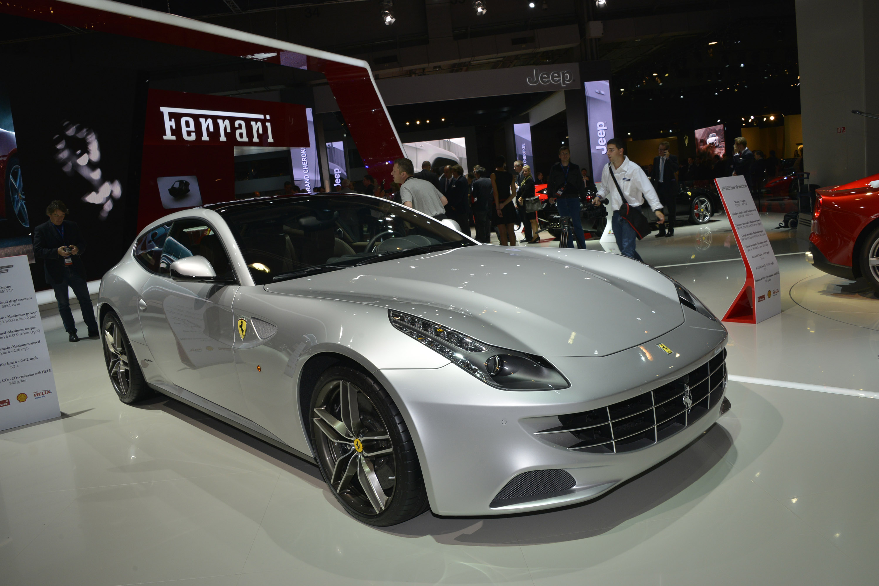 Paris Ferrari at Paris Motor Show 2012