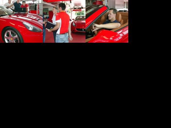 Ferrari California Tested By Shumaher (2008) - picture 1 of 3