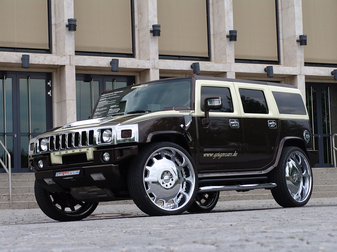 GeigerCars.de GeigerCars Hummer H2 Latte Macciatto