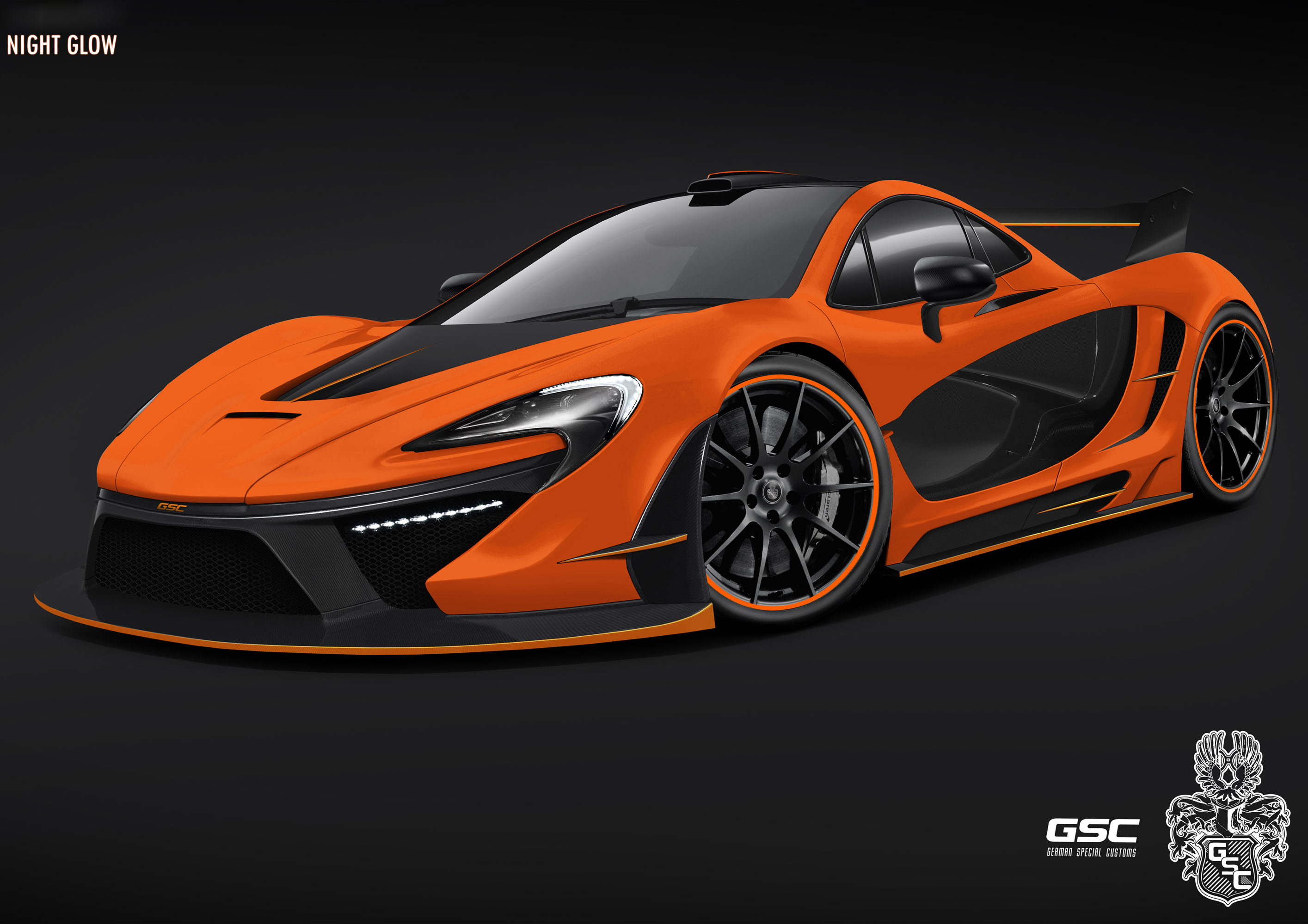 McLaren GSC McLaren P1 Night Glow