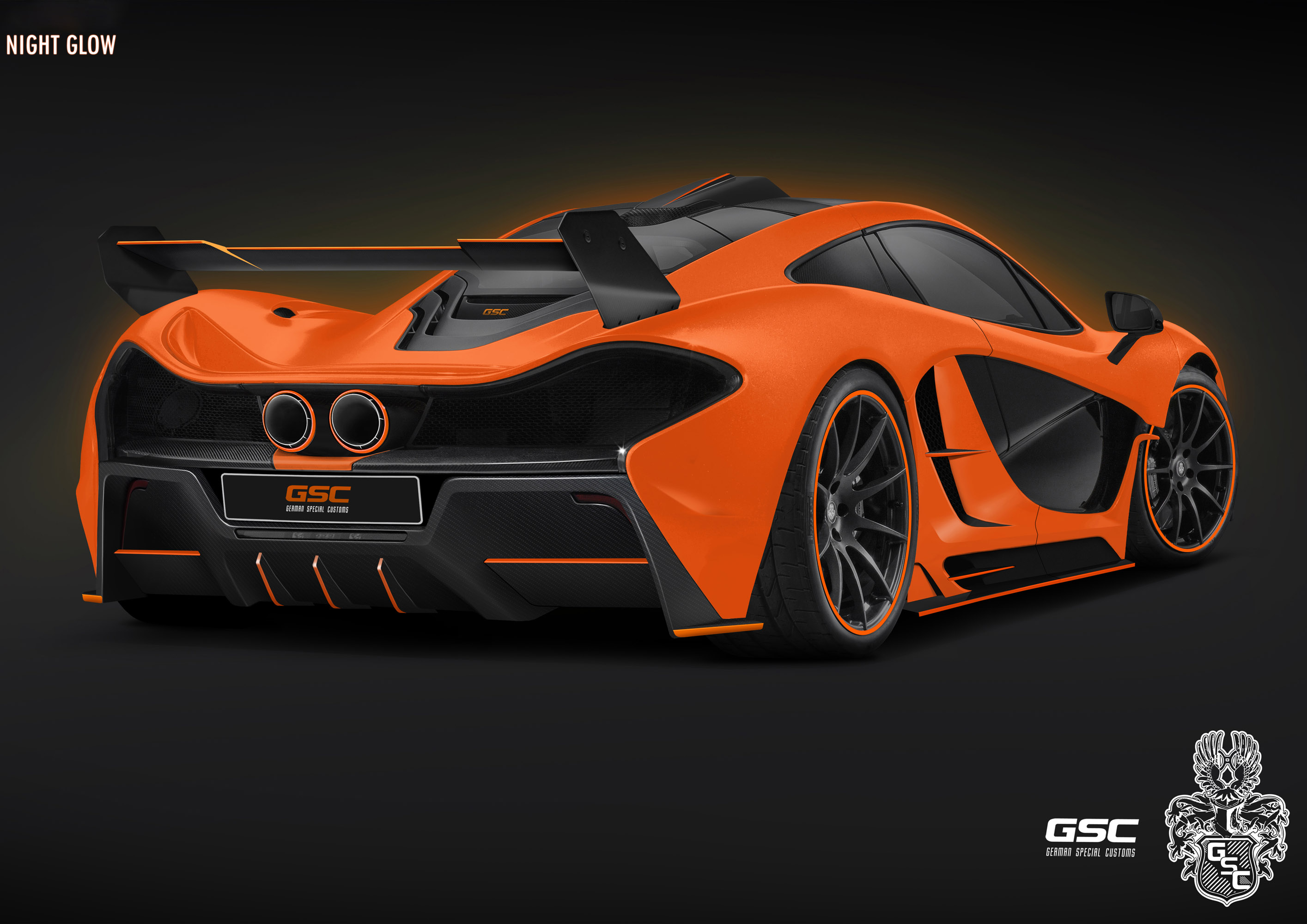 McLaren GSC McLaren P1 Night Glow