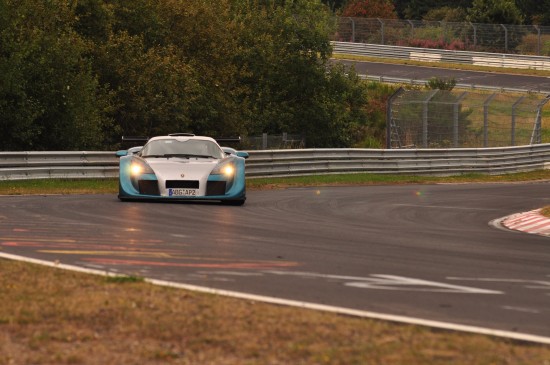 2009 GUMPERT apollo sport new lap record at Nürburgring