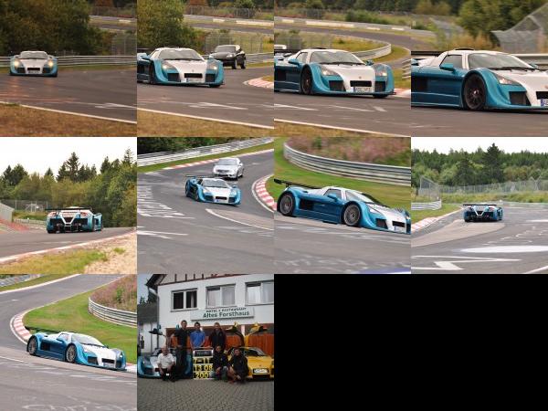 Gumpert apollo sport new lap record at Nürburgring (2009) - picture 1 of 10
