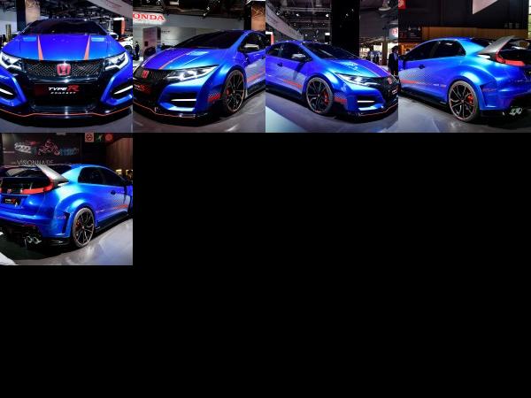 Paris Honda Civic Type R Concept Paris 2014 (2014) - picture 1 of 5
