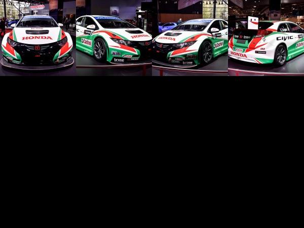 Paris Honda Civic Type R World Touring Car Paris 2014 (2014) - picture 1 of 4