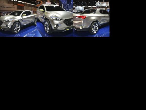 Chicago Hyundai Santa Cruz Crossover Truck Concept Chicago 2015 (2015) - picture 1 of 3