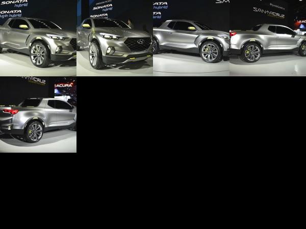 Detroit Hyundai Santa Cruz Crossover Truck concept Detroit 2015 (2015) - picture 1 of 5