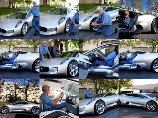Jaguar Jay Leno and Jaguar C-X75 Concept (2010) - picture 1 of 16