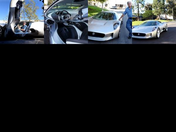 Jaguar Jay Leno and Jaguar C-X75 Concept (2010) - picture 13 of 16