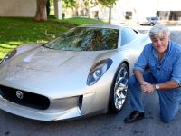 Jay Leno and Jaguar C-X75 Concept (2010) - picture 2 of 16