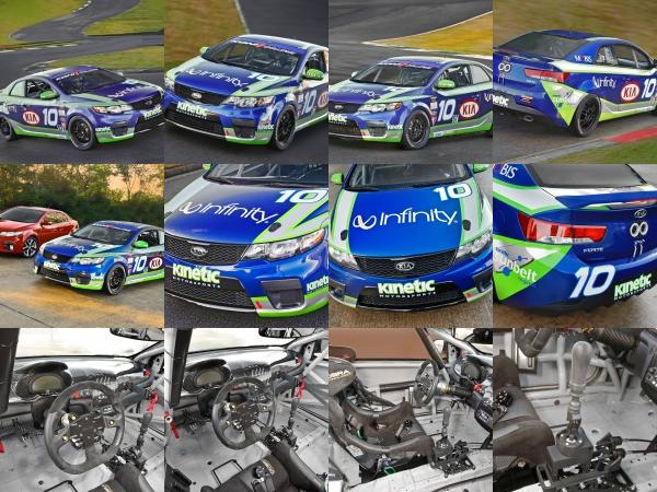 Kia Forte Koup GRAND-AM race car (2010) - picture 1 of 15