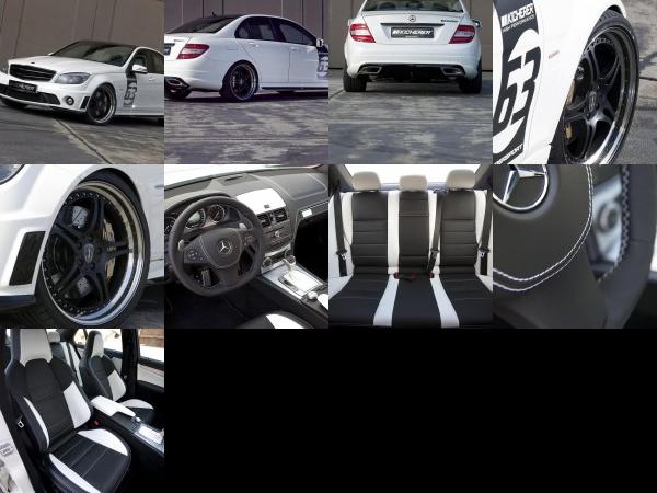 Kicherer Mercedes C63 AMG White Edition (2011) - picture 1 of 9