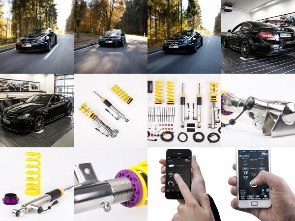 KW DDC ECU Coilover Kit Mercedes-Benz C63 AMG Black Series (2014) - picture 1 of 13